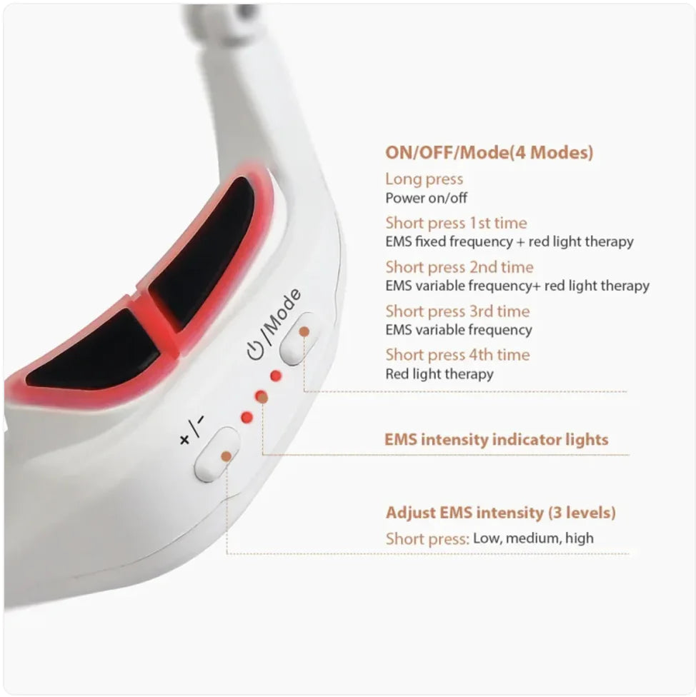 Red Light Eye Therapy Massager