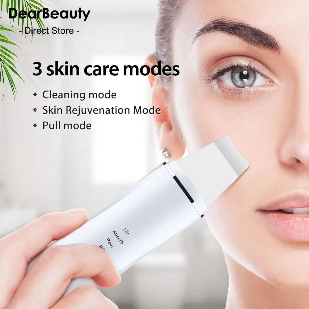 Ultrasonic Skin Scrubber & Blackhead Remover