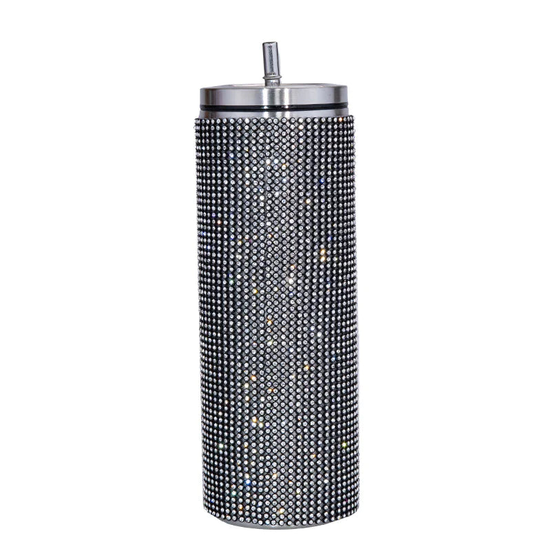 Stainless Steel Insulated Tumbler with Straw