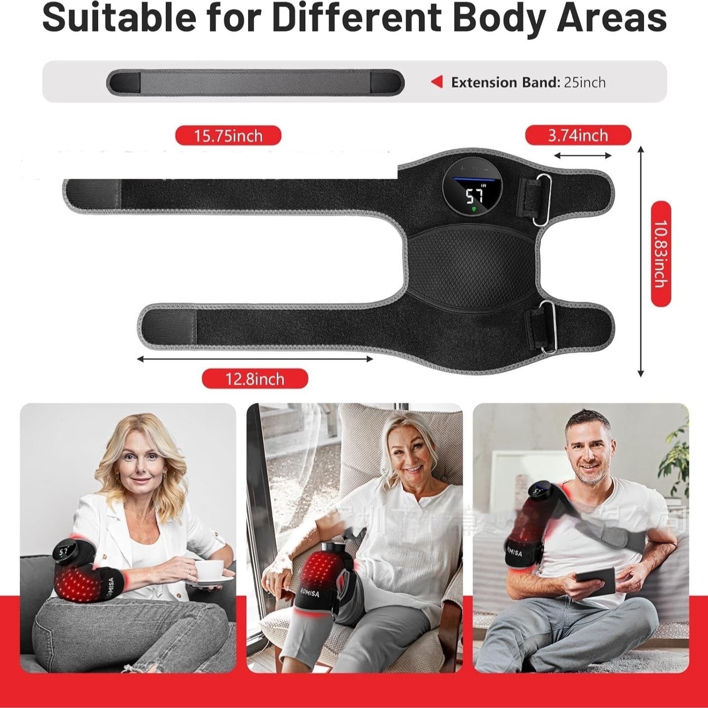 Multi-Use Red Light Therapy Pad